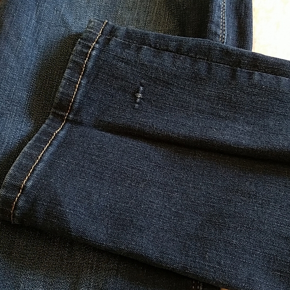 Coco Curvy Straight Leg Blue Jeans - Picture 3 of 7